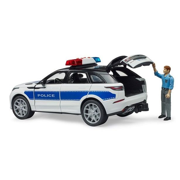 BRUDER Záchranná auta - Range Rover Velar Policie s policistou