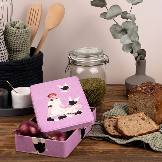 Plechová dóza Holoubci - Kateřina Winterová collection Baagl