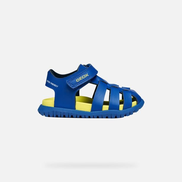 Modré chlapecké sandály Geox Sandal Fusbetto Bo