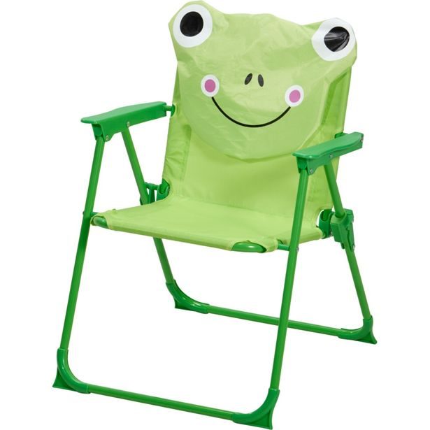 PROGARDEN Zahradní nábytek dětský set motiv žáby KO-FF1000110