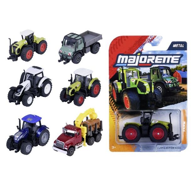 Farmářské vozidlo kovové, 6 druhů