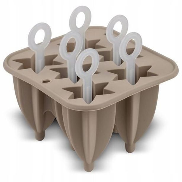 tvořítko na 6ks nanuků, MiSTY 14,5cm, silikon