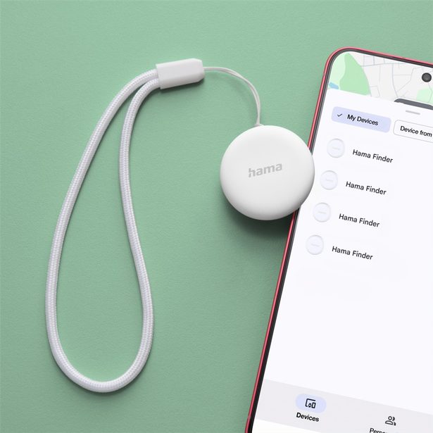 Hama lokalizační čip, Bluetooth lokátor pro Android Find My Device, set 2 ks