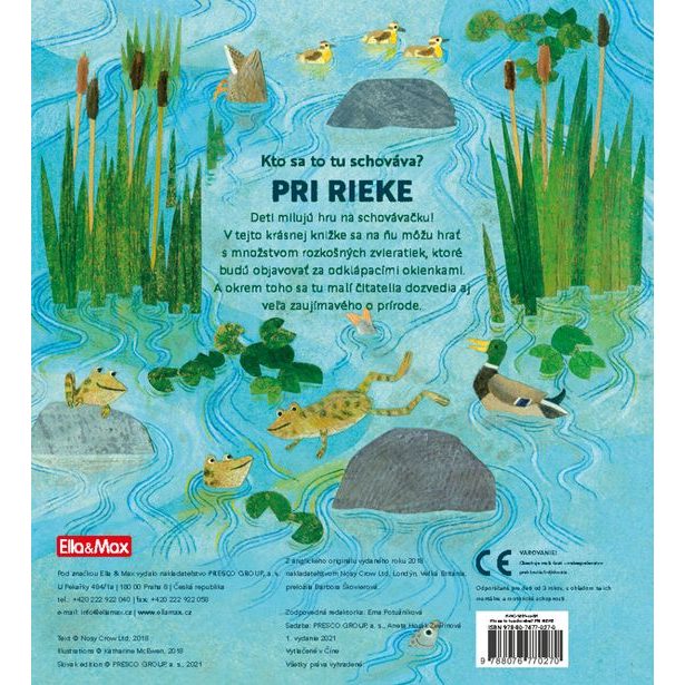 Kto sa to tu schováva? PRI RIEKE – Knižka s odklápacími okienkami Baagl