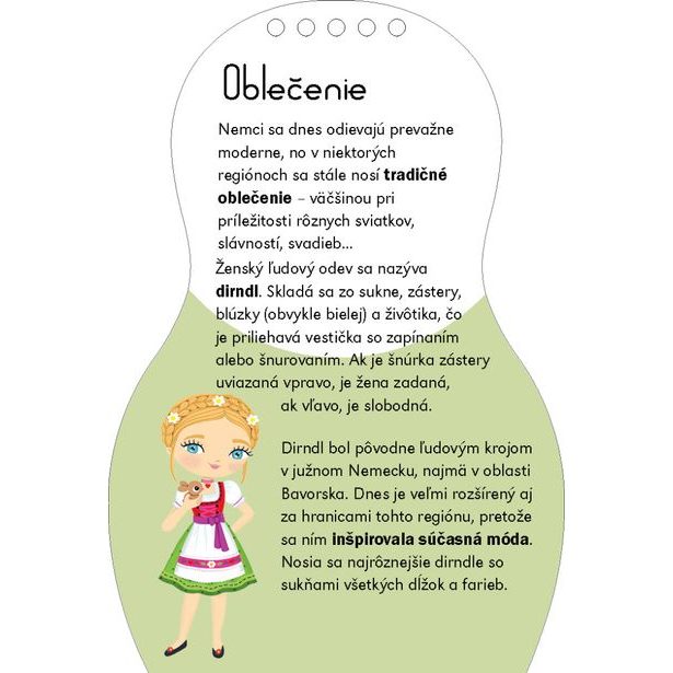 Obliekame nemecké bábiky HANNA – Maľovanky Baagl