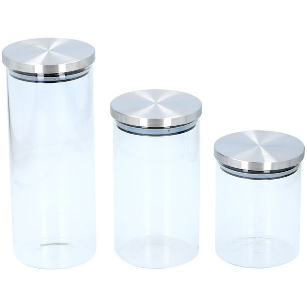 ALPINA Dóza na potraviny sada 3 ks plast 1,4 l, 950 ml a 650 ml ED-216063
