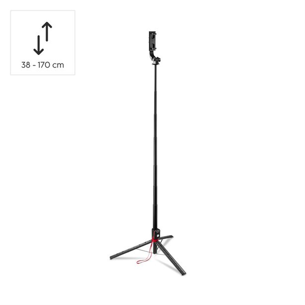Hama Fancy Stand 170 II, selfie tyč a stativ pro telefon, Bluetooth dálková spoušť