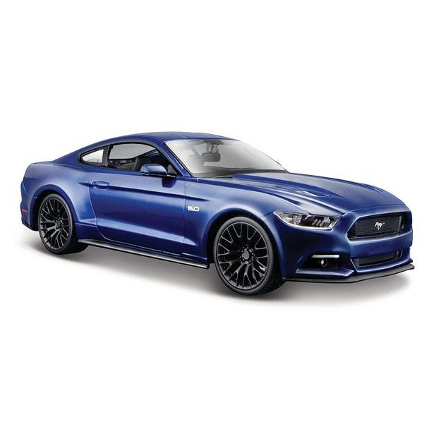 Maisto Maisto - 2015 Ford Mustang GT, metal modrá, 1:24