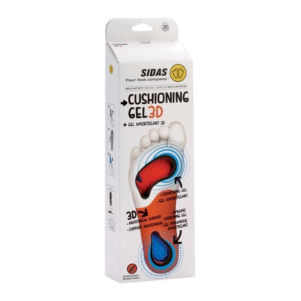 SIDAS vložky UNIVERSAL CUSHIONING GEL 3D