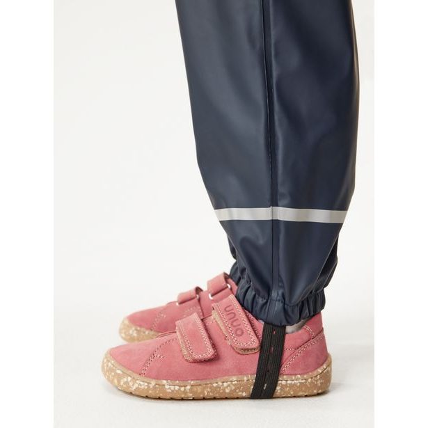 Unuo Dětské nepromokavé kalhoty bez zateplení, Tm. Modročerná