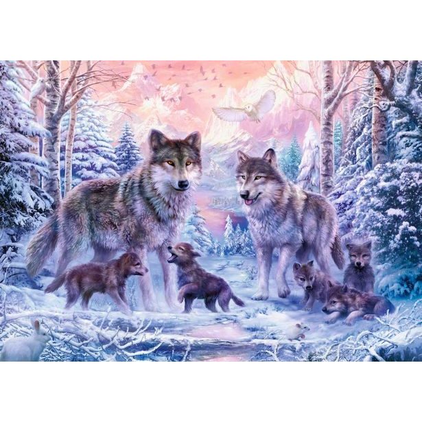 Arktičtí vlci 1000 dílků