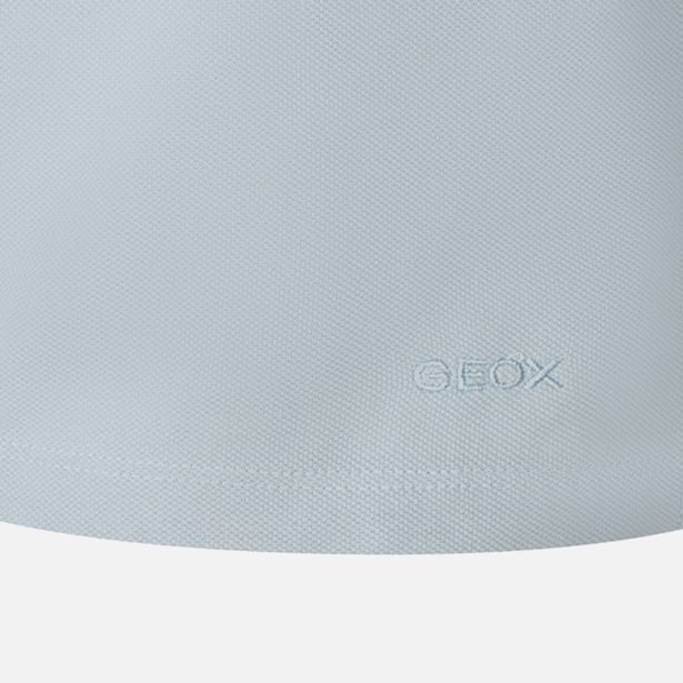 Světle modré dámské polo tričko Geox Polo