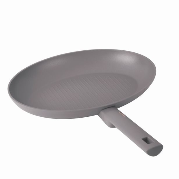 BERLINGERHAUS Pánev na ryby a steaky s titanovým povrchem 35 cm Taupe Collection BH-8104