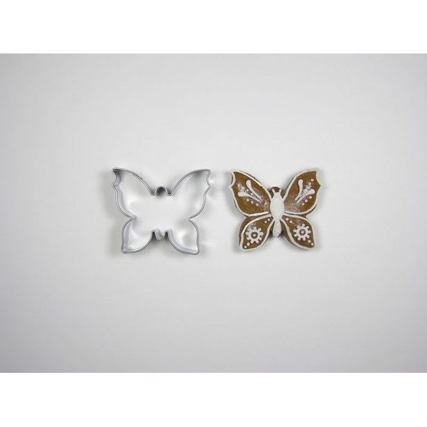 vykr.NR 0076 Motýl, 4,3x4,9cm