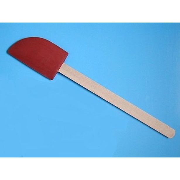 stěrka kuch.41,5cm, 12x7,5cm, guma velká, dř.rukoj.