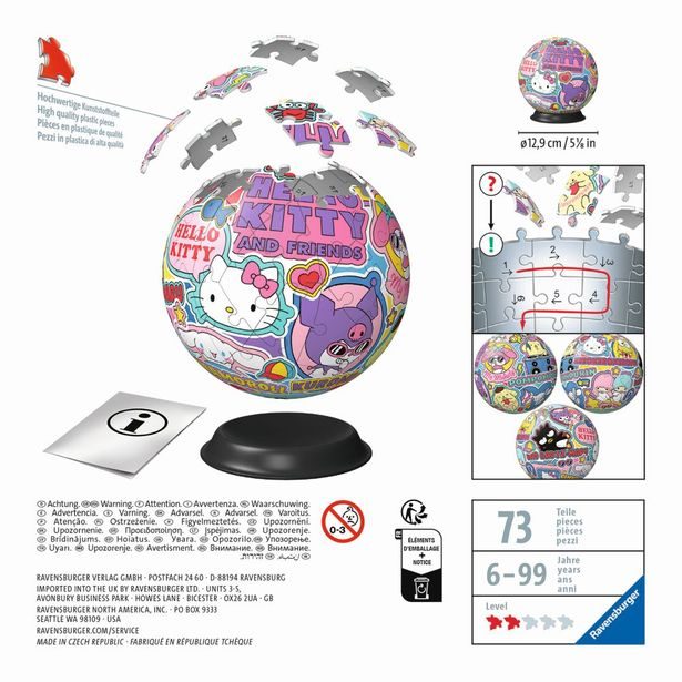 Puzzle-Ball Hello Kitty