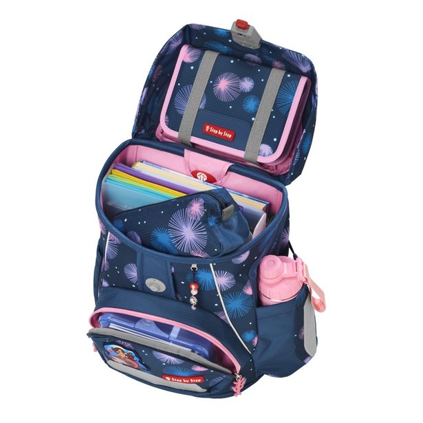 Školní aktovka Step by Step FIT, Mermaid Delia - 5 dílný set, AGR certifikát