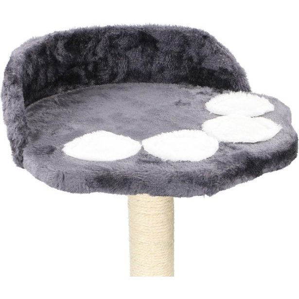PET COMFORT Škrábadlo pro kočky s pelíškem dvoupatrové 68x30x30cm ED-211815