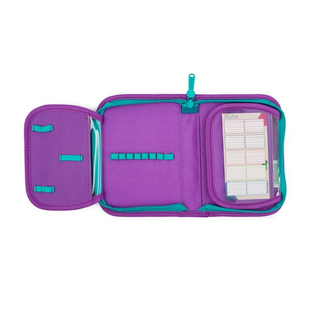 Penál 1 p. 2 chlopně, prázdný Pegas