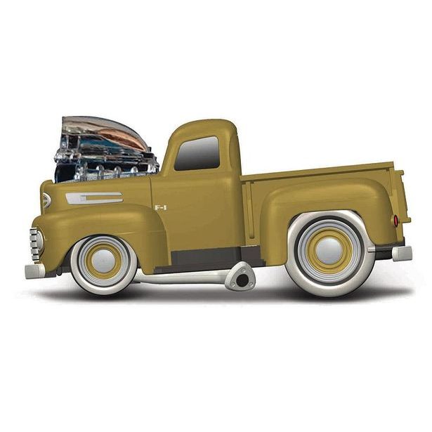 Maisto Maisto - Muscle Machines - 1949 Ford F1 Pickup, 1:64