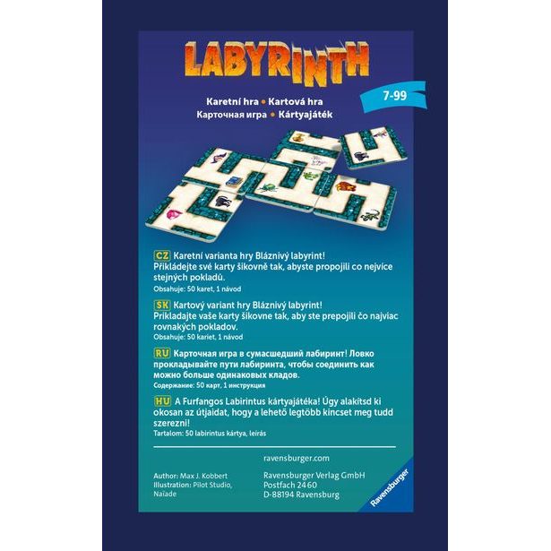 Labyrinth Karetní hra