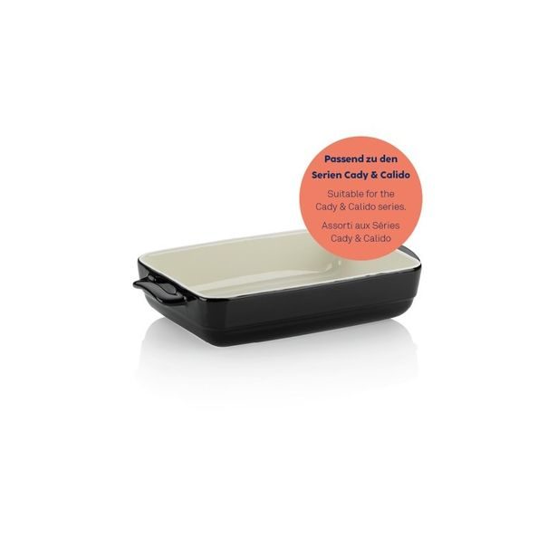 KELA Zapékací mísa keramická MALIN 22 x 37,5 cm červená KL-11863