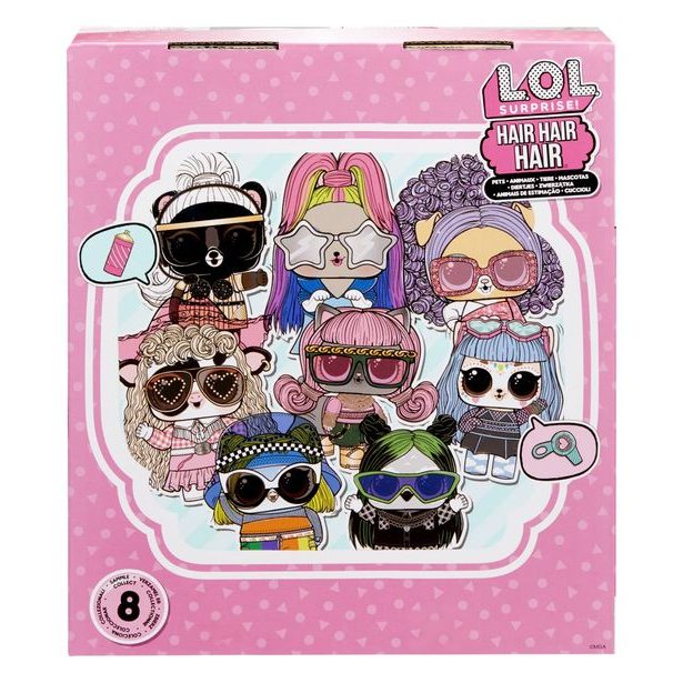 L.O.L. Surprise! Hair Hair Hair Zvířátko, PDQ