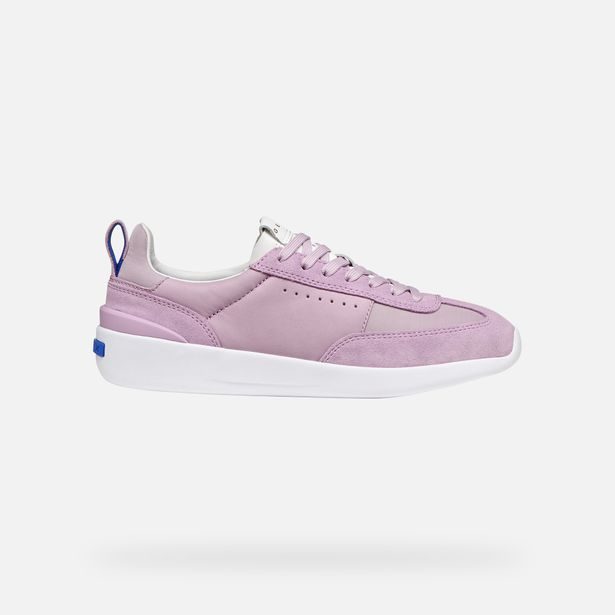 Světle fialové dámské tenisky Geox Gxrn-02