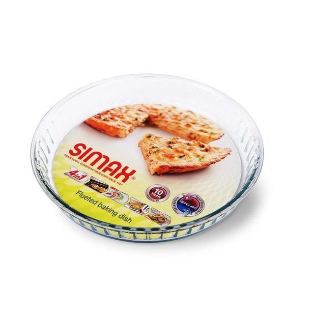 forma koláč, 2,1 l, d26x5,8cm, var. sklo SIMAX