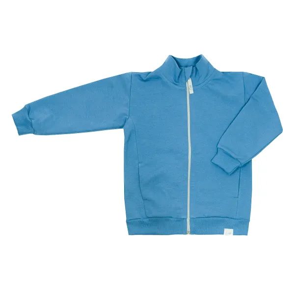 ESITO Mikina na zip EasyFit Pacyfik - modrá