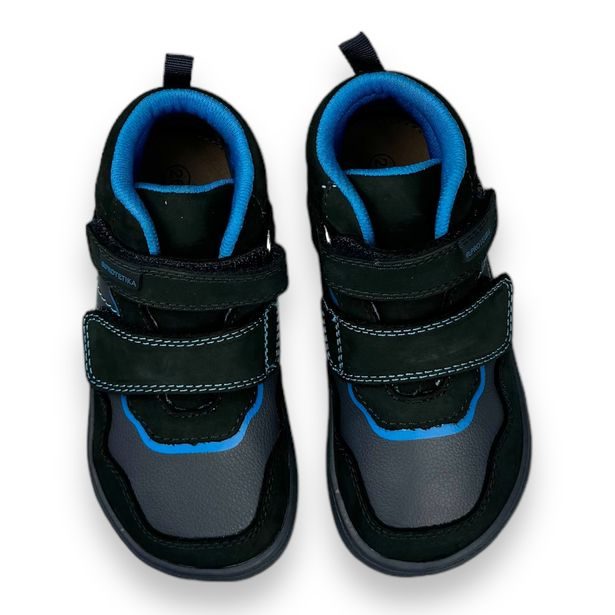 Dětská BAREFOOT celoroční kotníková obuv Protetika - Tmavě modré