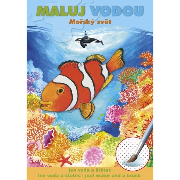 Maluj vodou A5 - Mořský svět
