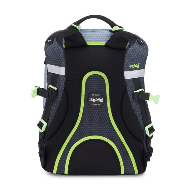 Školní batoh OXY Ombre Grey