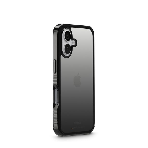 Hama Extreme Protect, kryt pro Apple iPhone 17, materiál D3O®, průhledný černý