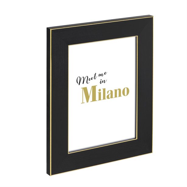 Hama portrétový rámeček plastový MILANO, 13x18 cm, černá
