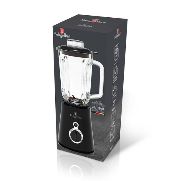 BERLINGERHAUS Mixér stolní 1,5 l Matte Black Collection BH-9442