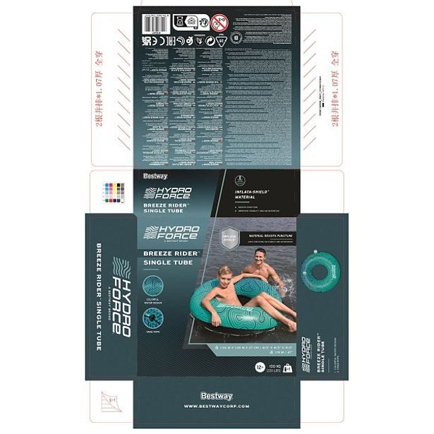 Bestway Nafukovací kruh Breeze, průměr 119 cm