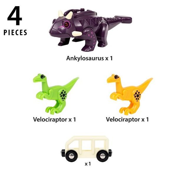 BRIO Vlaková sada dinosauří útok