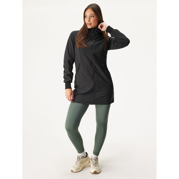 Unuo, Dámský softshellový kabát s fleecem Street, Černá