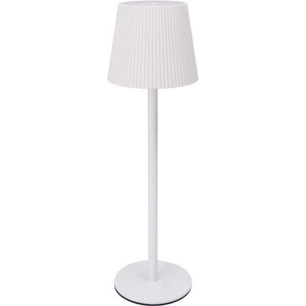 H & S COLLECTION Stolní lampa 10 x 36 cm bílá KO-ANC000710
