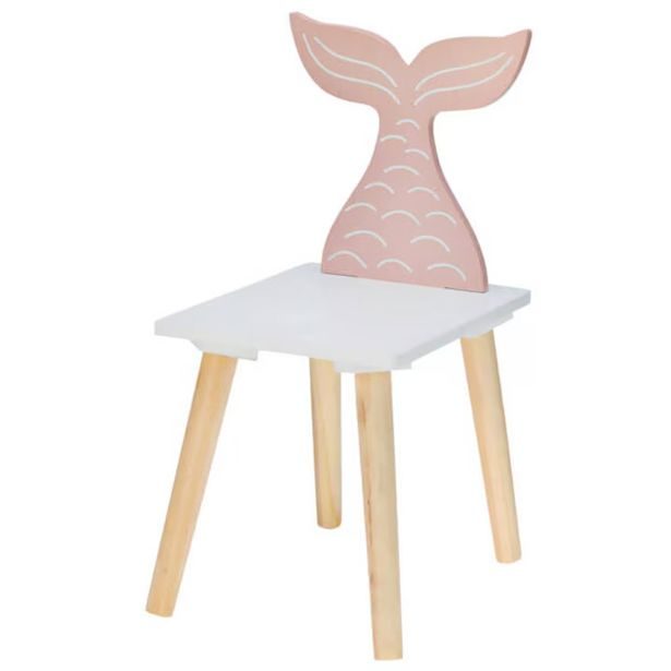 HOMESTYLING Dětská židle Mořská panna KO-DD1000530ryba