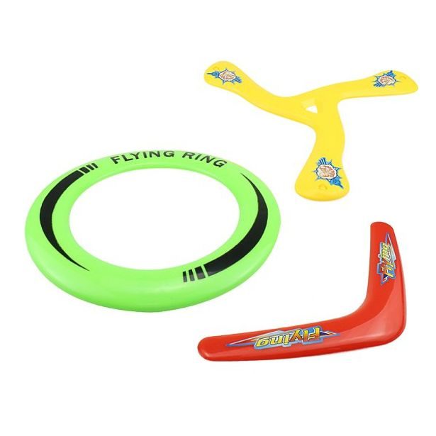 Plastica Venkovní hry - Létající disky, set 3ks