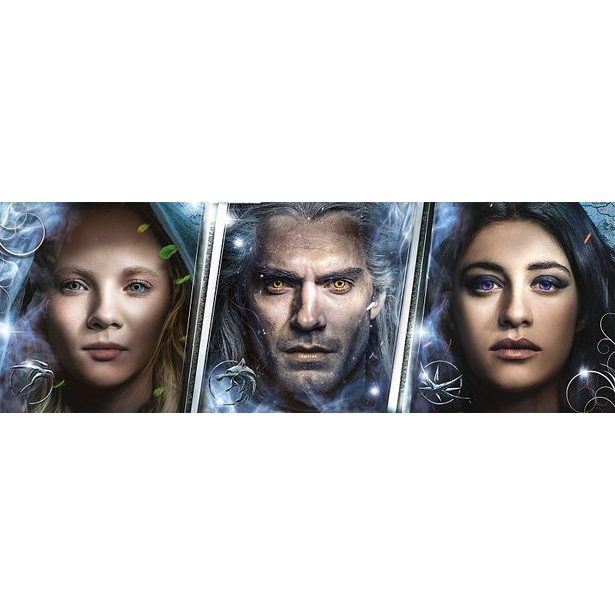 CLEMENTONI Puzzle 1000 dílků Panorama - The Witcher