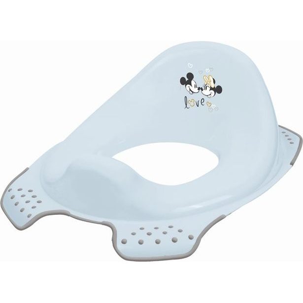 WC sedátko MICKEY kouř.modré, 30x40x15cm,protiskluz