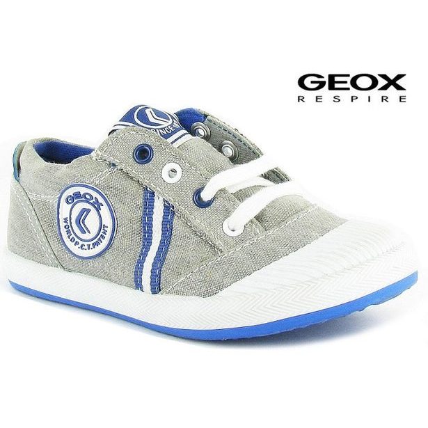 GEOX J KIWI B. J – CANVAS GREY