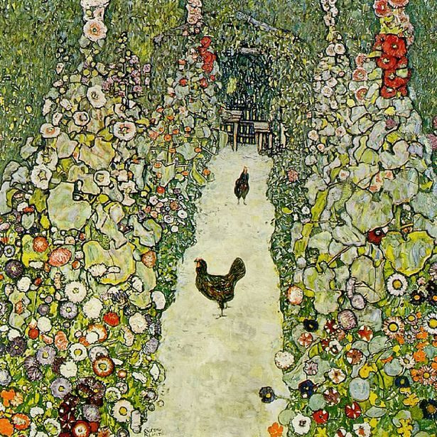 NOTIQUE Poznámkový kalendář Gustav Klimt 2027, 30 x 30 cm