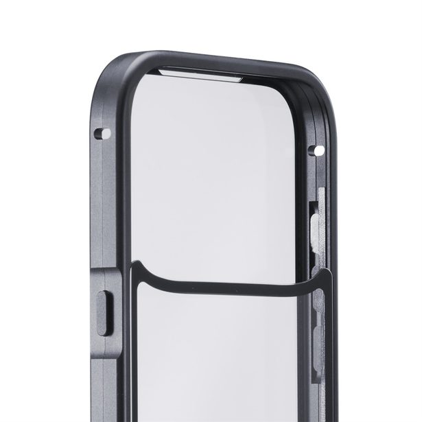 Black Rock 360° Glass, kryt pro Apple iPhone 17 Pro, skleněný, přední + zadní díl, průhledný/černý