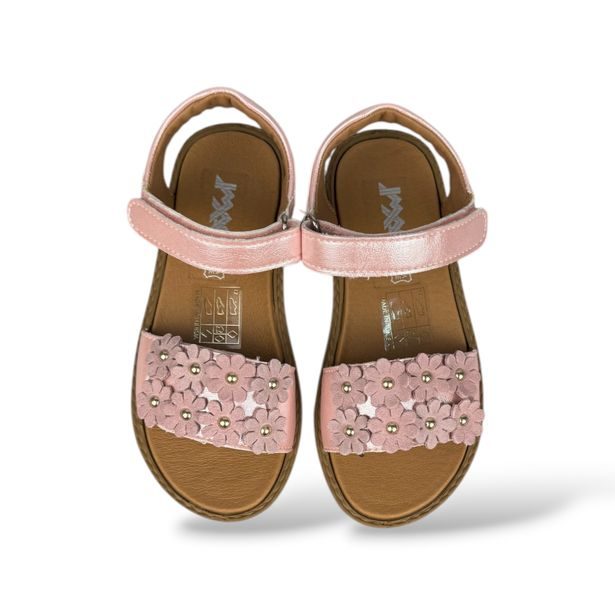 Dívčí letní boty, sandály IMAC - Růžové