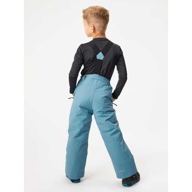 Unuo Dětské zimní rostoucí oteplovačky Ski, Modrá