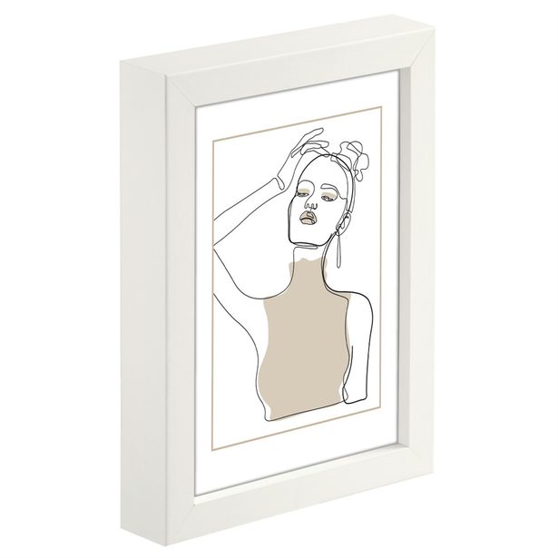 Hama rámeček dřevěný KOPENHAGEN, bílá, 50x70 cm